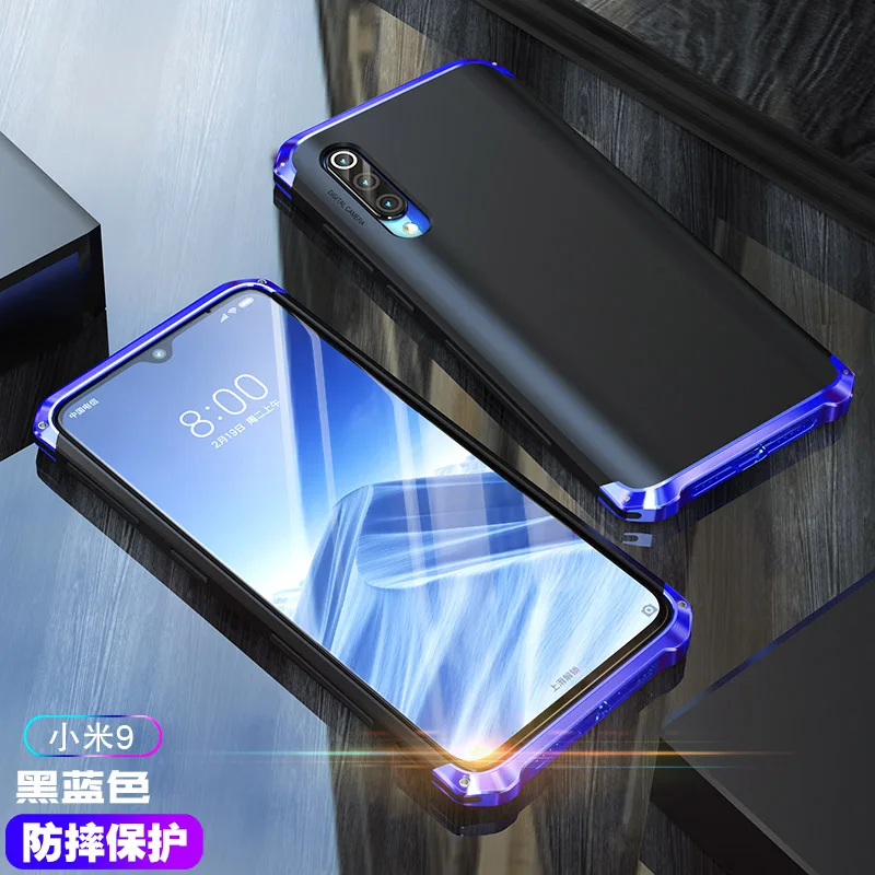 Чехол для Xiaomi Mi 9 9SE чехол Алюминиевый металлический бампер PC гибридная задняя крышка для Xiaomi Mi 9 SE завинчивающийся чехол для телефона