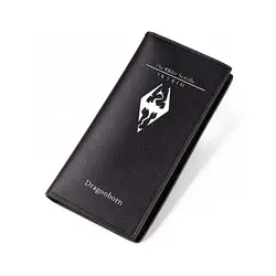 Zshop The Elder свитки бумажник черный PU Короткие кошелек кредитной держатель для карт женские кошельки для мужчин Carteira