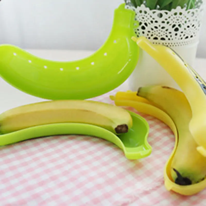 Highly Durable Banana Protector Case Container Trip Outdoor Lunch Fruit