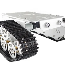 Алюминий из сплава в виде металлического Wall-E Tank Track с гусеничное шасси для Arduino SN1200