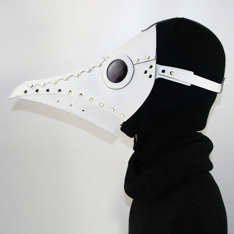 Стимпанк чума маска доктора из искусственной кожи длинный нос клюв маски для Хэллоуина стимпанк костюмированные маски