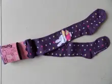 Free shipping new 2014 winter baby clothing girls colorful polka dot upshift pantyhose tights children clothing