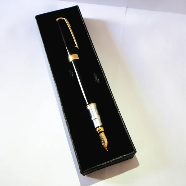 Классический перьевая ручка на водных чернилах 50 г/шт. тяжелый перьевая ручка на заказ бесплатно с вашим именем или бизнес электронной