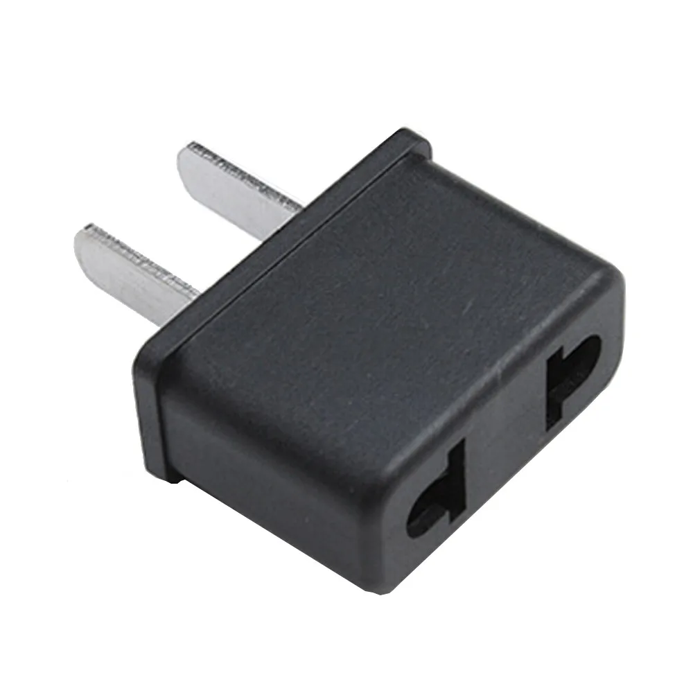 

HIPERDEAL Black Color USA US To EU Europe AU Charger Power Plug Adapter Converter Wall Plug Home Business Travel Plug QIY10 D05