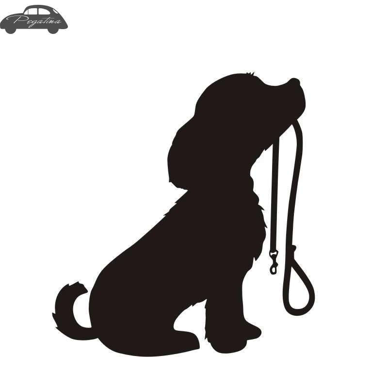 Pegatina Car Puppy Pet Shop Sticker Dog Decal Posters Vinyl Wall Art Decals Quadro Parede Decor Mural Pet Shop Sticker