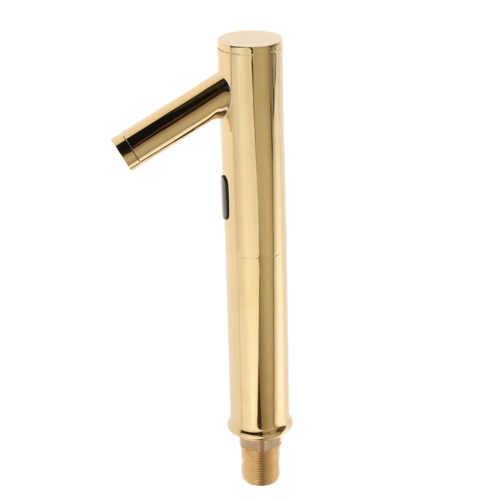 Bathroom Automatic Infrared Sink Hands Touchless Free Faucet Sensor Tap Cold Water Saving Inductive Electric Basin Faucet