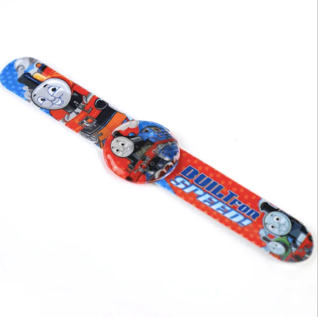 New Children Watch Cartoon Car Spider-man Ice Snow Princess Digital Watch Child Toy Patted Watch Birthday Gift Clock