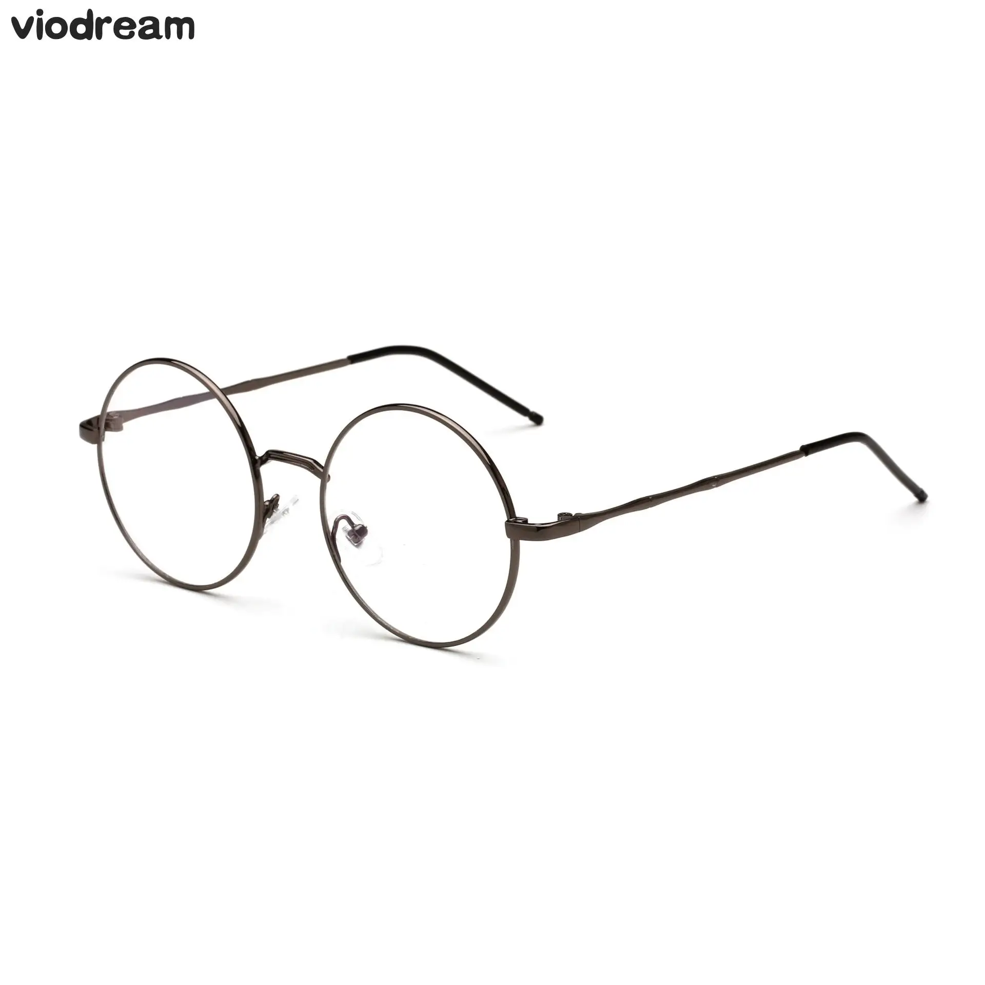 

Viodream Alloy Unisex Korean Style Retro Round Metal Students Myopia Reading Glasses Frame Prescription Eyewear Oculos De Grau