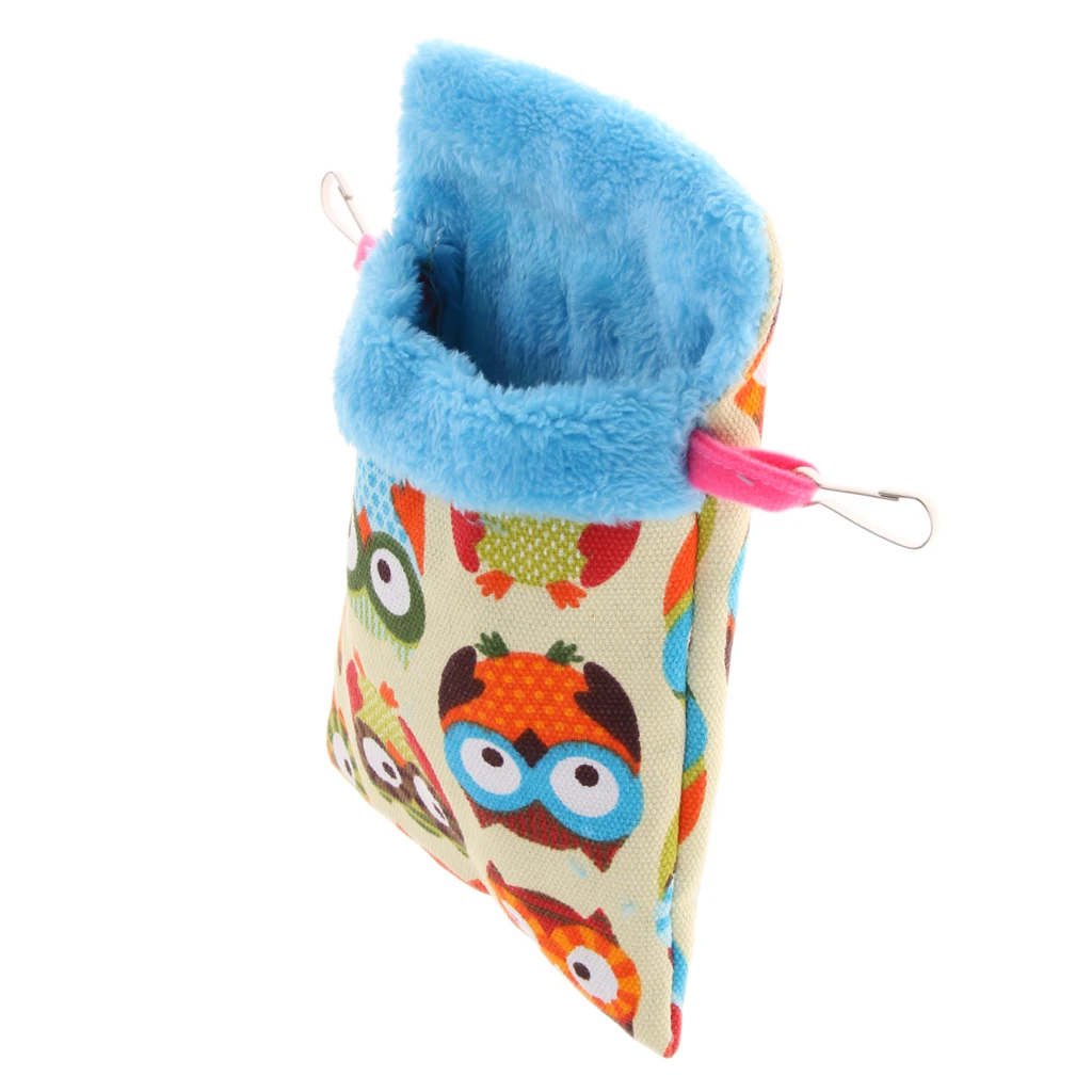 Small Animals Hamster Winter Warm Plush Pouch Sleeping Bed Hammock
