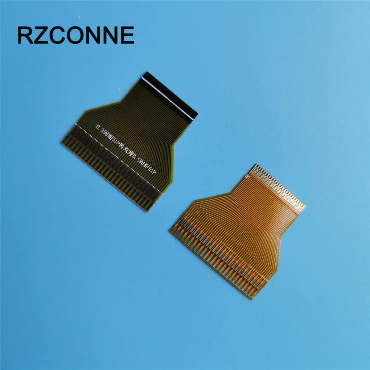 2pcs 51 Pin FFC FPC Flexible Flat Cable ZIF 0.3mm to 1.0mm Pitch Connector adapter for LCD | Компьютеры и офис