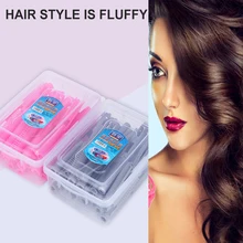 25 шт./пакет зажим для волос волна Перми штанги кукурузы бигуди DIY бигуди пушистый зажимы ролики пушистые корни волос завивка волос инструмент для укладки волос