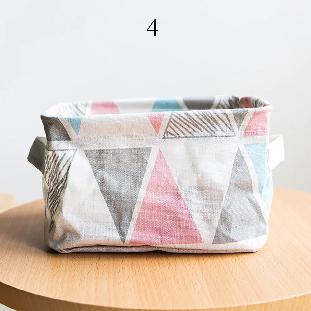 

Storage Baskets Clothing Household Storage Box Foldable 3 Colors Storage Closet Toy Box Container Organizer Fabric Basket #32
