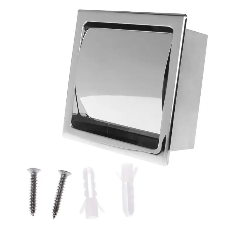 

Stainless Steel Bathroom Toilet Paper Holder Wall Mounted Roll Tissue Rack