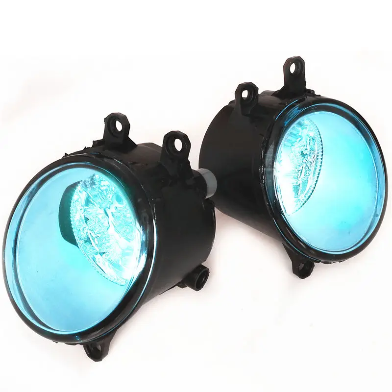 Для Lexus hs250h CT200h gx460 ct 2010-2014 DRL LED Blue Crystal Синий Туман огни Лампы для мотоциклов |