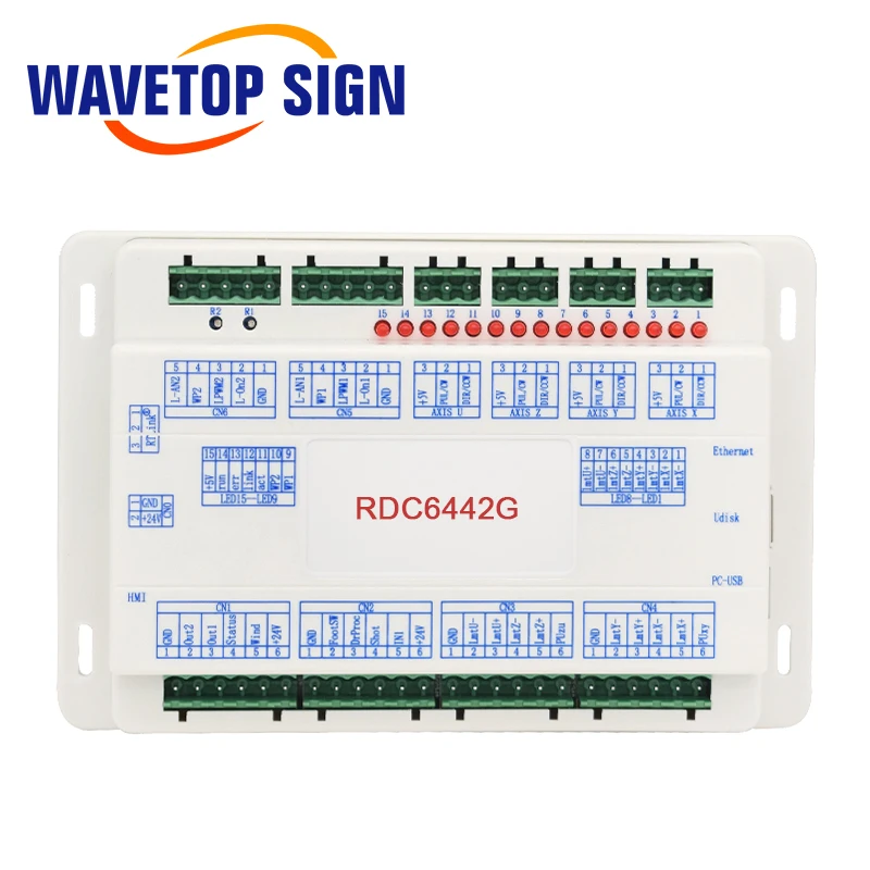 Ruida RDC6442G Co2 лазерный DSP контроллер используется для Co2 Лазерная гравировальная и режущая машина