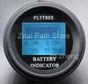 100V100A Round Coulombmeter coulometer lithium ion  LiFePO4 battery real capacity LCD electric parameter meter coulomb counter ► Photo 2/2