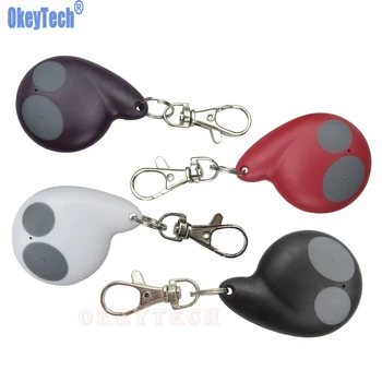 

OkeyTech Car Accessaries 2 Buttons Remote Car Key Shell Fob For Honda Cobra Alarm For Toyota Smart Key Cover Without Battery