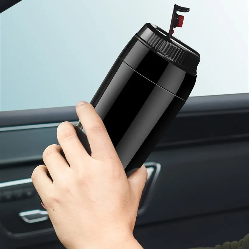 350ML Car Heating Cup Electric Kettle Mug Auto Heating Cup 12V Coffee Thermal Heater Cups Temperatu
