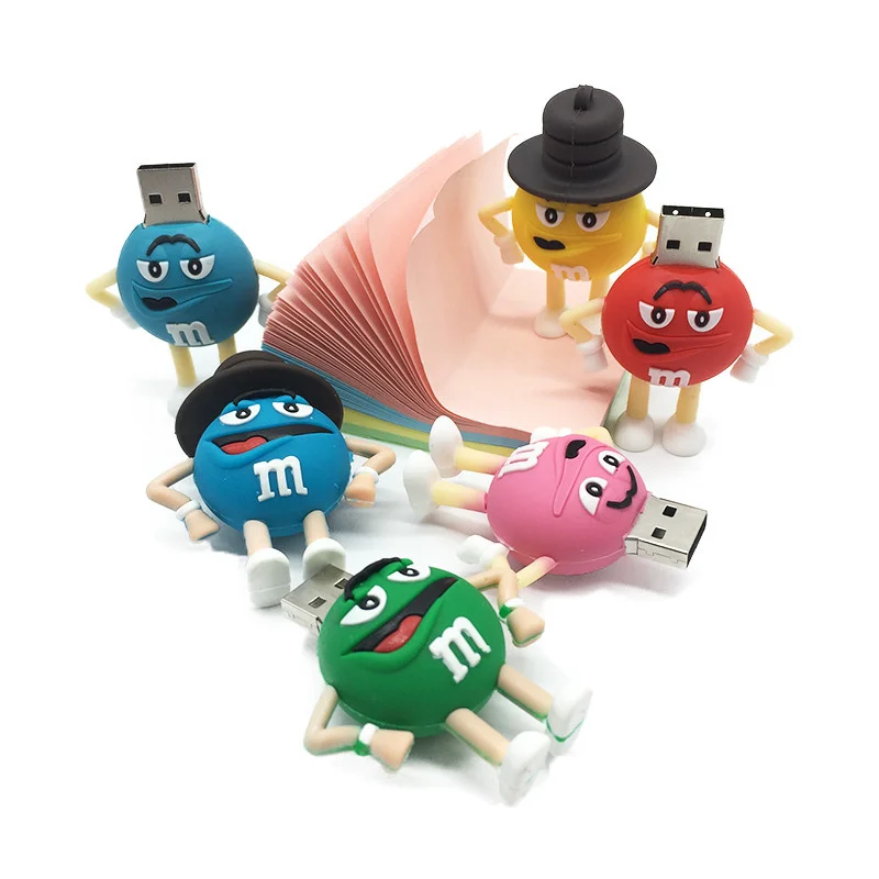 

XIWANG Cute Chocolate Flash Drive 4GB 8GB 16GB 32GB 64GB USB Pen Drive Cartoon USB Flash Drive Flash Stick Company Gifts