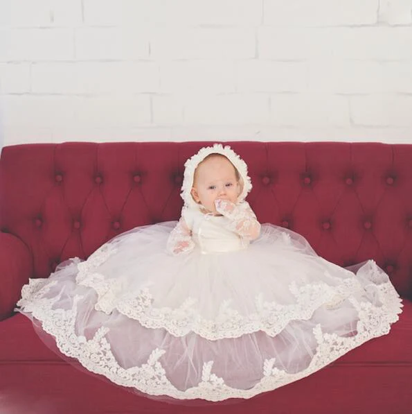 Abito Da Battesimo Topper Per Bambino, In Cotone Bianco A 842065 - Foto 6