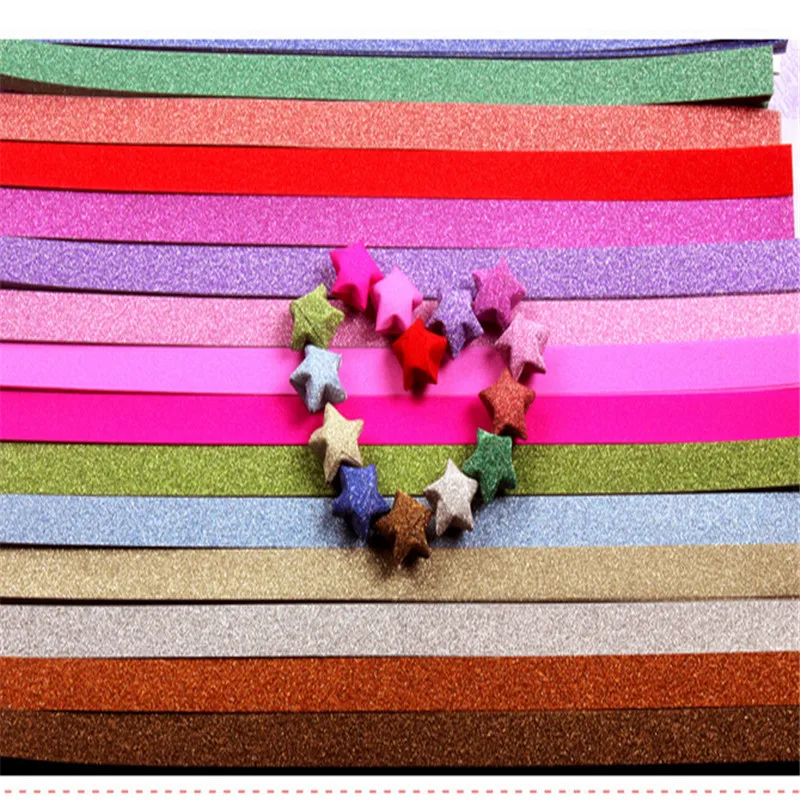 84-Strips-7-mixed-color-Handcraft-Origami-Lucky-Star-Paper-Strips-Paper-Origami-Quilling-Paper (5)
