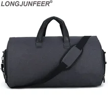 Дорожный Чехол для одежды с плечевым ремнем, вещевой мешок, сумка для переноски, подвесной чемодан, деловая сумка, несколько карманов ZL039