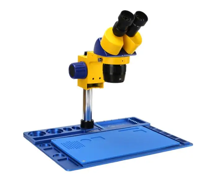

Trinocular stereo microscope 10-fold wide-angle high definition stereoscopy Multifunctional Microscope for Mobile Maintenance