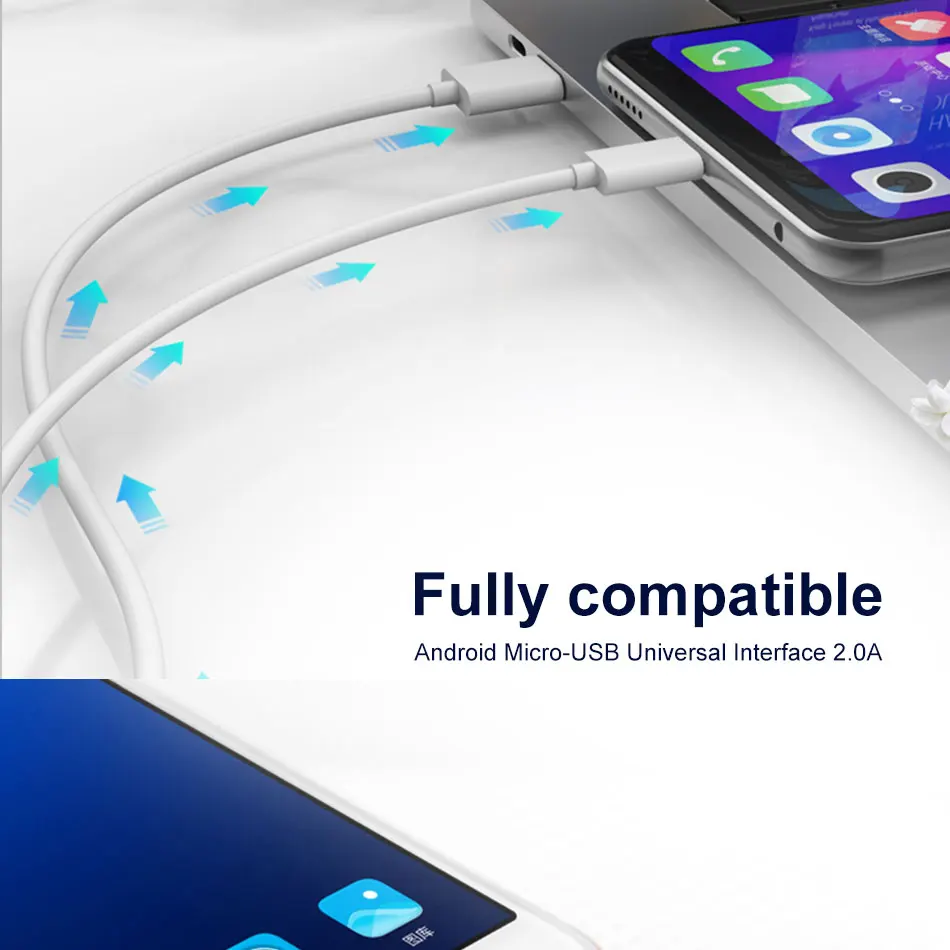 huawei P6 P7 P8 mate 7 mate 8 Micro USB кабель для зарядного устройства 2A usb кабель
