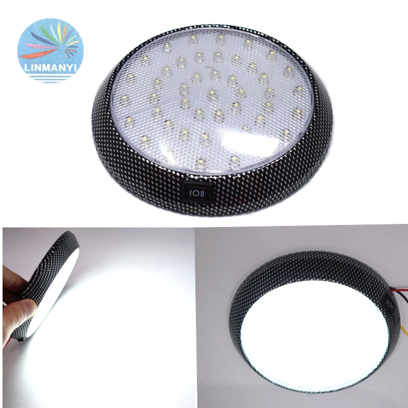 Universal Car Vehicle 12V 46LED Highlighted Interior Indoor Roof