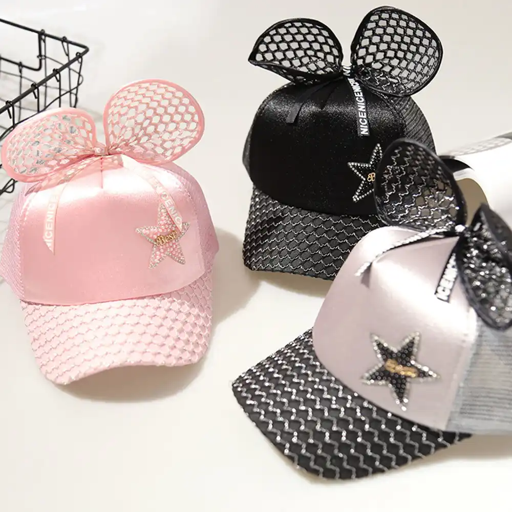 infant girl baseball hat