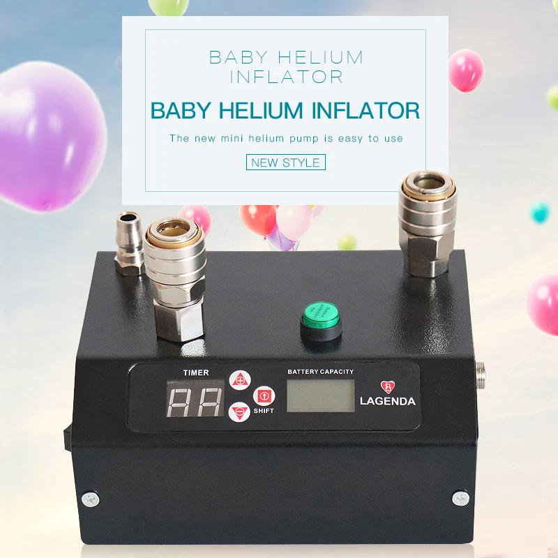 

B352 borosino Baby Helium Inflator Timing and quantitative air outlet Electric Balloon Inflator