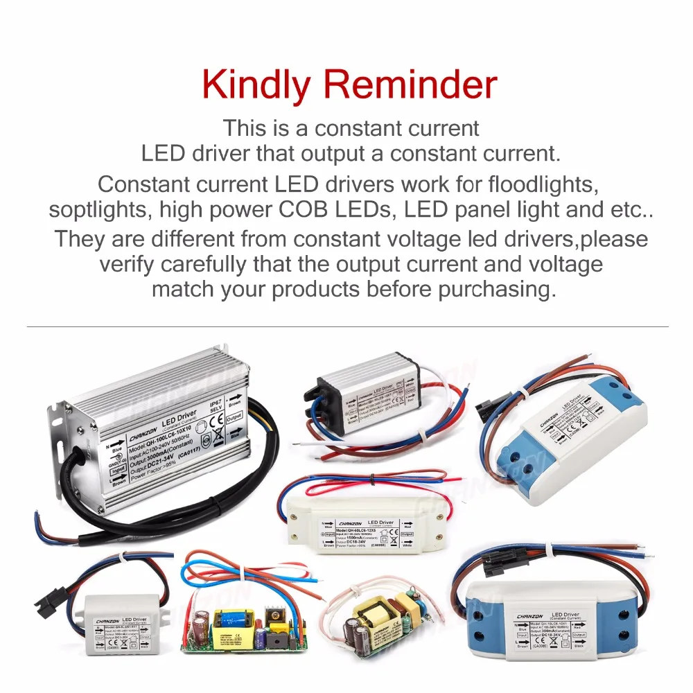 С драйвером постоянного тока для светодиода 450mA 4-6X2W DC12-20V AC100-240V печатной платы внутри лампы освещения трансформатор для 8 Вт 10 Вт 12 Вт светодиодный чип