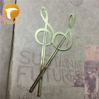 

12 pcs/Lot Instrument Style Bookmarks Music Book Marker Gold Plated Clip School Supplies Metal Bookmark Free Shipping