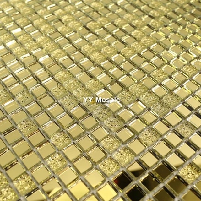 US $179.99 |10mm Gold Spiegel Glas Mosaik Fliesen für Wein Schrank Dekor Schwimmbad Bad Tor Rahmen Halle Wand sticker Outdoor fliesen in 10mm Gold ... US $179.99 |10mm Gold Spiegel Glas Mosaik Fliesen für Wein Schrank Dekor Schwimmbad Bad Tor Rahmen Halle Wand sticker Outdoor fliesen in 10mm Gold ...