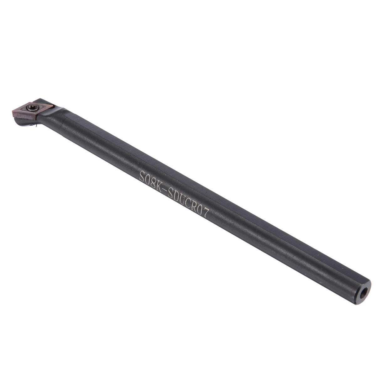 125mm Right Hand S08K-SDUCR07 Boring Bar + DCMT0702 Lathe Tuening Tool Carbide Insert + Wrench