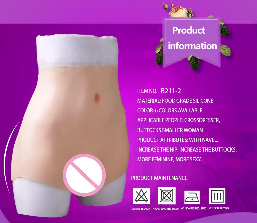 Увеличивающий боксер силиконовая вагина для трансвеститов поддельные задницы увеличитель ягодиц формирователь бедра для женщин киска нижнее белье