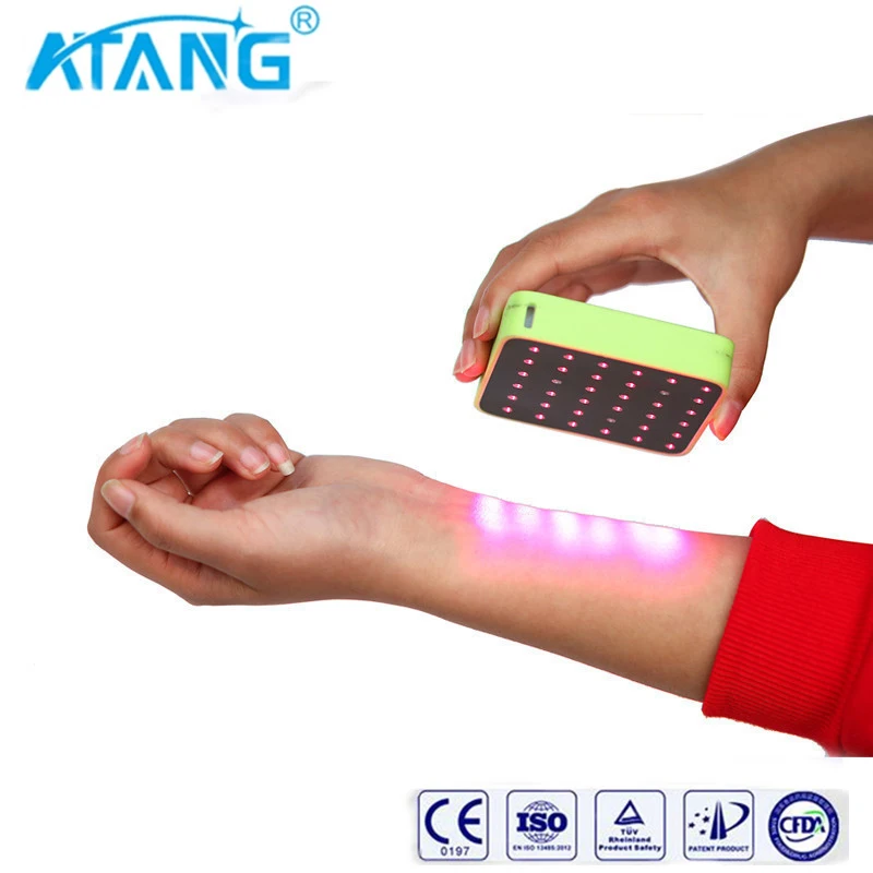 

ATANG Pain Relief Cold Laser Therapy Device Unit LLLT Red Light Portable Handheld Unit 650nm+808nm