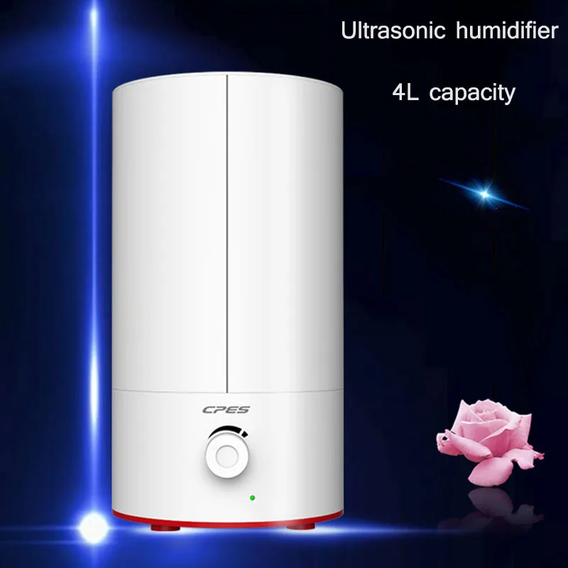 

4L Proton Smart Air Humidifier Baby Home Bedroom Large Capacity Foggy Mute Aromatherapy Ultrasound Essential Oil Diffuser White