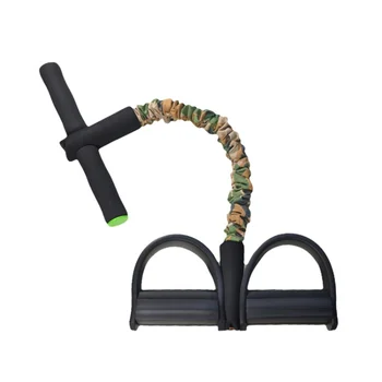 

Training Device Stretch Resistance Thin Pedal Spring Pedal Exerciser Rope Yoga Gym Fitness Exercise Sit-ups Accessories