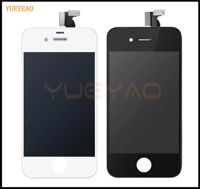 imágenes para YUEYAO Alta Calidad Para el iphone 4 4S Digitalizador Pantalla LCD Con El Montaje de la Pantalla Táctil de Reemplazo imágenes para YUEYAO Alta Calidad Para el iphone 4 4S Digitalizador Pantalla LCD Con El Montaje de la Pantalla Táctil de Reemplazo