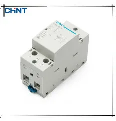 CHINT Household Small-sized Single-phase Communication Contactor 220V Guide Type NCH8-20/20 Two Normally Open 2P 20A