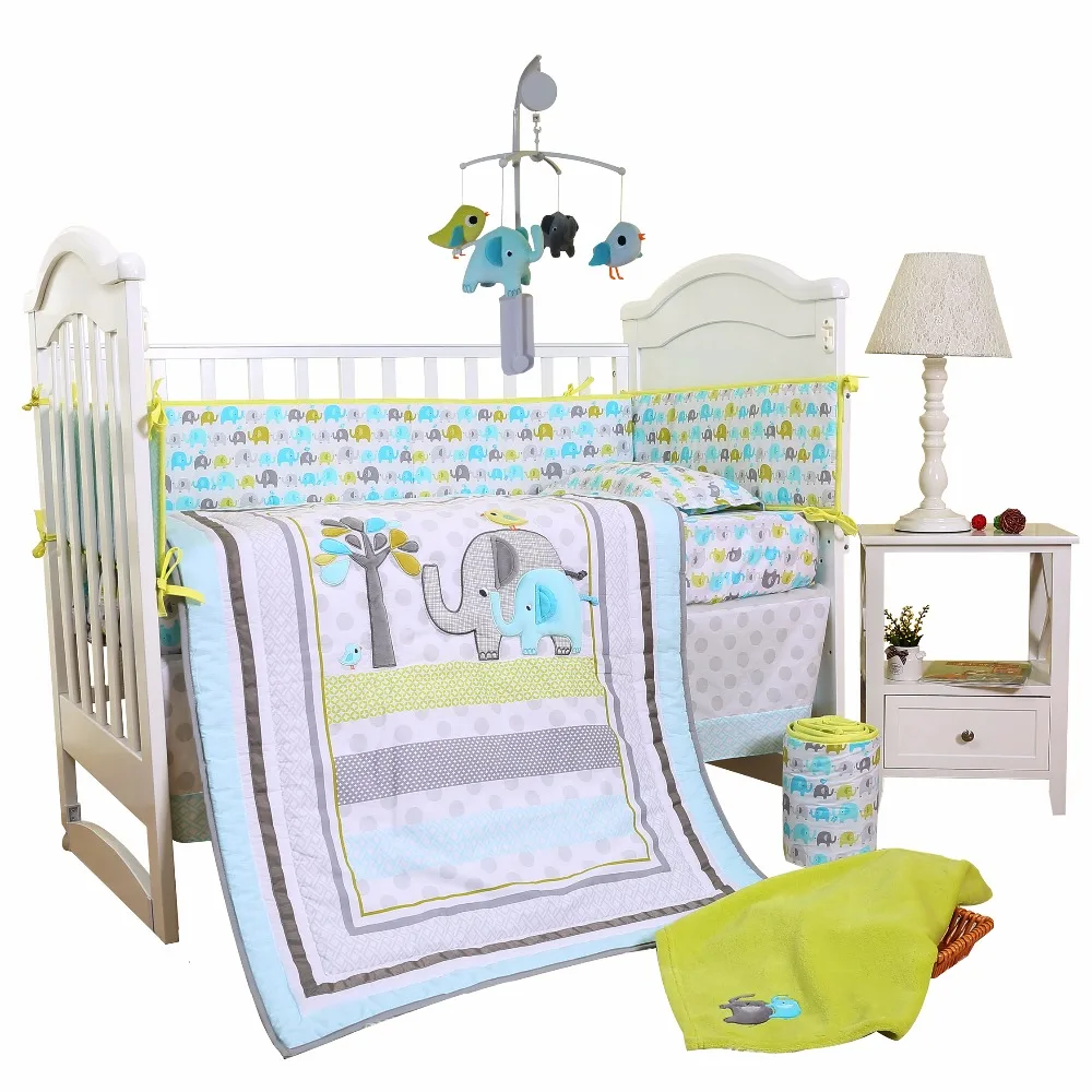 Домашний текстиль детский спальный набор с одеялом простыня для кроватки shkirt бампер для кроватки