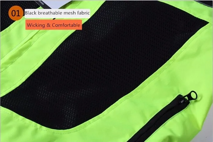 Летние мотокроссу Светоотражающие Детская безопасность куртка Костюмы спортивная с Защитное Снаряжение флуоресцентные зеленые куртка