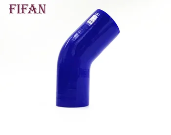 

FIFAN 45 Degree Car Elbow Cold Air Intake Induction Pipe Ducting Hose Tube Silicone Turbo Filter 51/57/63/70/76/mm