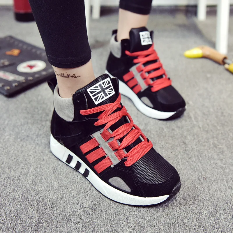 

Autumn New Hundred Korean Version of The Addition of High-pitched Sneakers Women Muffin Bottom Casual Shoes