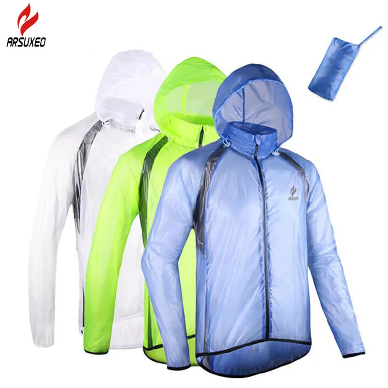 Buy ARSUXED Cycling Raincoat Bicycle Jersey Mountain