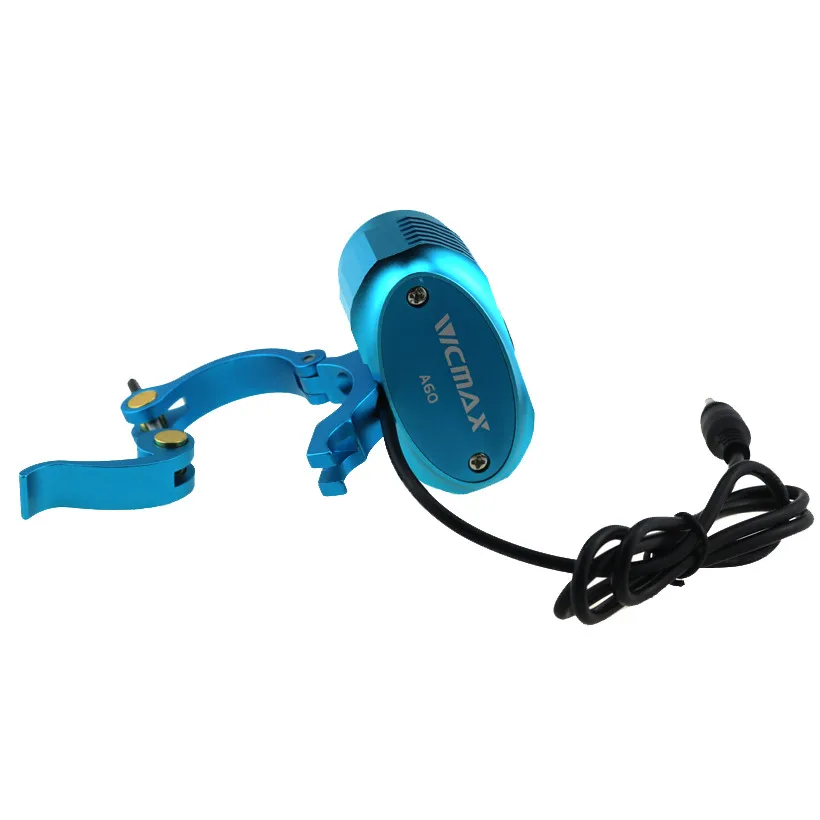 Best Bicycle Light 8000 Lumens 6T6 6xCREE XM-L T6 LED Bike Frame Light With Aluminum Metal Clips Mount Holder Cycling Flashlight 6