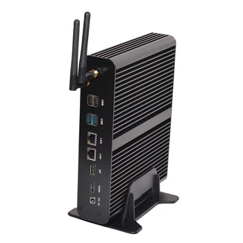 

2020 New Kaby Lake Mini PC Dual LAN Fanless Mini PC i7 7660U HTPC DDR4 RAM 4K HD Micro Desktop Gaming Computer Linux Windows10