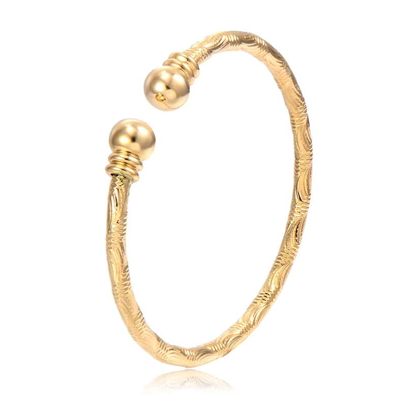Toddler Baby S Kids Children Vintage Cuff Jewelry Yellow Gold Toddler Baby S Kids Children Vintage Cuff Jewelry Yellow Gold Color Bangle Bracelet Adjule
