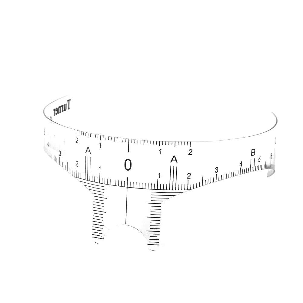 

2017 New Arrival Eyebrow Ruler Makeup Brow Measure Tool Eyebrow Guide Ruler Microblading Calliper Brow Stencil